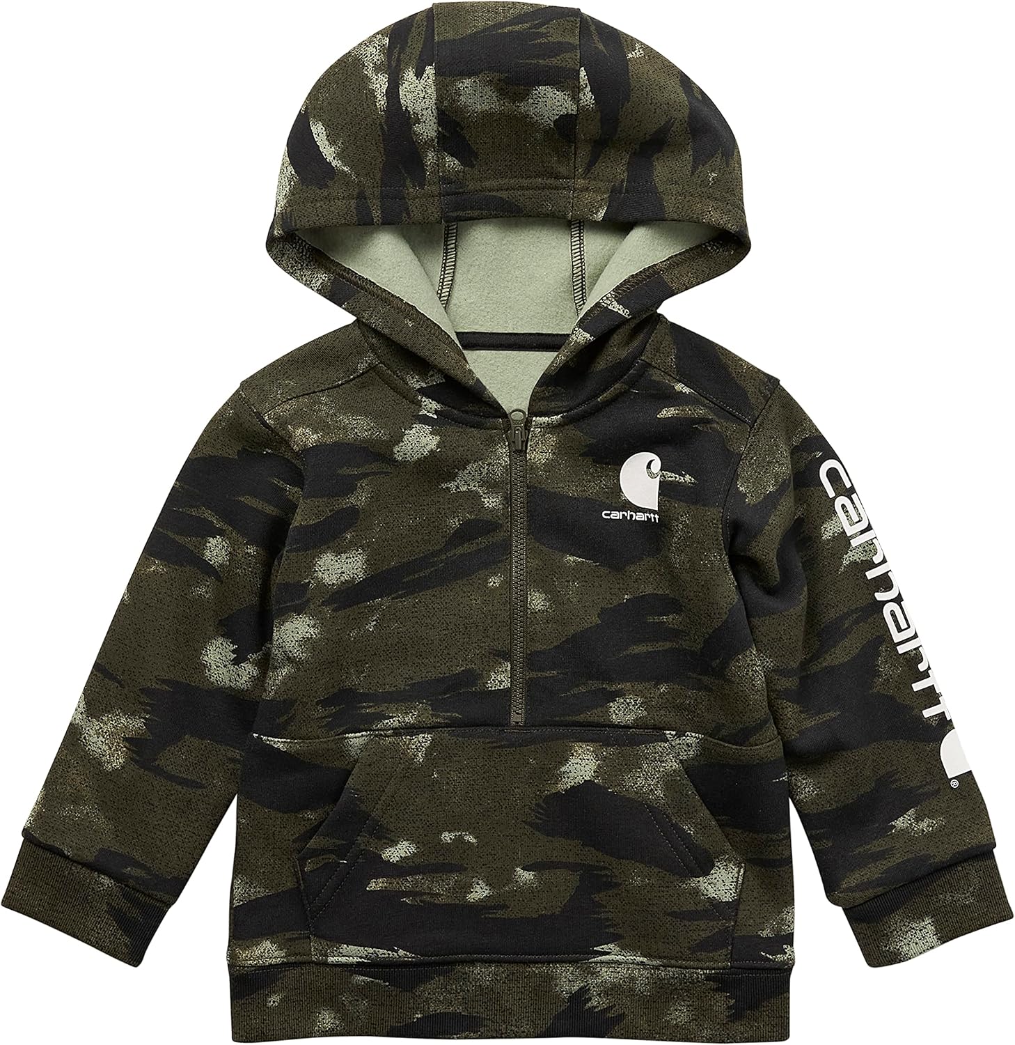 Carhartt Kid's CA6273 Long-Sleeve Half-Zip Sweatshirt - Boys