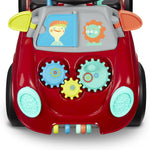 Toddler Car Ride On, Toddler Toys for Ages 1-3, Baby Toys, Radio Flyer Busy Buggy, Red, Sit to Stand Ride On