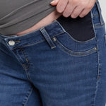 GAP Womens Maternity Inset Panel Skinny Jeans Medium WASH 33LONG