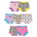 Disney Baby Girls Minnie Mouse Pants 3-pk, 10-pk Sizes 18m, 2t, 3t & 4t And Toddler Potty Training Underwear, Minnietraining7pk, 2T US