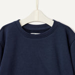 Amazon Essentials x Sofia Grainge Unisex Toddlers' Sweatshirt & Sweatpant Set, Navy, 4T