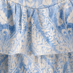 Gymboree,Girls,and Toddler Linen Skirts,Blue Ruffle,3 Years