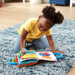 Melissa & Doug Kâ€s Kids My First Activity Book 8-Page Soft Book for Babies and Toddlers Early Learning Developmental Plush Soft Activity For Babies And Toddlers