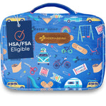 KeepGoing Large Home First Aid Kit for Kids – 270 Pc. for Car, Home, Dorm, & Boat with Latex-Free Bandages – 10 x 7 x 3.5 in. Travel First Aid Kit (Signature)