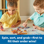 Learning Resources Grab That Donut!, 39 Pieces, Ages 3+,Fine Motor Game, Toddler Learning Toys,Toddler Toys, Educational Games for Kids, Preschool Games,Donut Toys