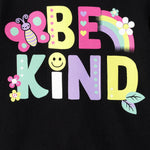 The Children's Place,Baby Girls,and Toddler Animal Short Sleeve Graphic T-Shirts,Multipacks,Be Kind Animals 4-Pack,2 Years