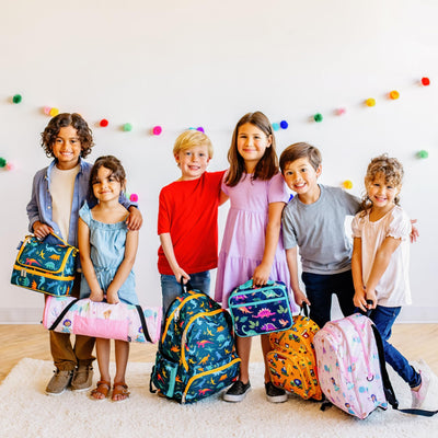 Wildkin Kids Insulated Lunch Box, Keeps Food Hot or Cold, BPA-Free with Mesh Pockets & Easy-Clean Lining – Ideal for School, Travel & Daycare – On the Go