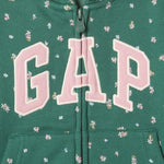 GAP Baby Girls' Playtime Favorite Logo Full Zip Hoodie Hooded Sweatshirt