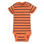 Gerber Baby Boys 5-Pack Short Sleeve Variety Onesies Bodysuits Happy Tiger Newborn