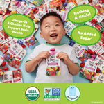 Once Upon a Farm Smart Blend Bananas for Apples & Greens Organic Snack Pouch, 3.2oz