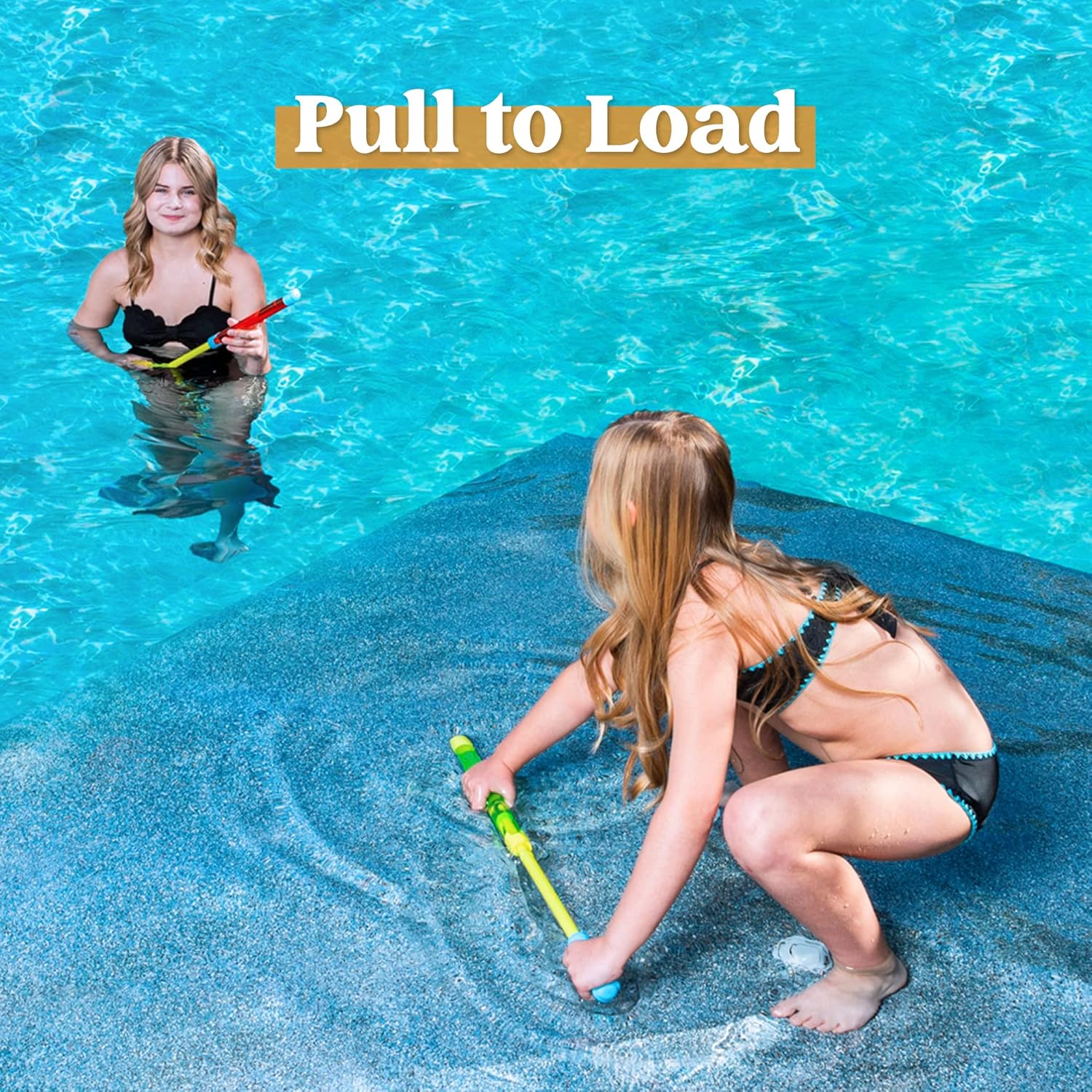 JOYIN 18 Pack 16.5'' Water Gun,Super Soaker Blaster Squirt Guns, Bulk Summer Outdoor Swimming Pool, Backyard, Beach Water Game Fighting Play Pool Toys