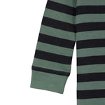 Gerber Baby Boys' 2-Pack Footed Pajamas, Bear Green Stripes White, 0-3 Months