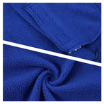Volunboy Toddler Boys Baseball Jacket Kids Varsity Letteman Fall Winter Fleece Bomber Outerwear (Bluewhite, 18-24 Months)