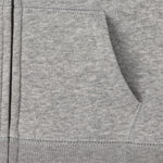 The Children's Place baby boys And Toddler Zip Up Hoodie School Uniform Pullover Sweater, Smoke, 2T US