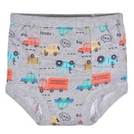 Gerber Baby Boys Infant Toddler 4 Pack Potty Training Pants Underwear Vehicles Yellow and Black 3T