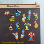 Melissa & Doug Disney Mickey Mouse Wooden Character Magnets (20 pcs) Toys for Disney Fans, Mickey Mouse Fridge Magnets, Pretend Play & Toddler Toys for Kids Ages 2+