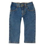 Carhartt Baby Boys Relaxed Fit Denim 5-Pocket Boot-Cut Jeans, Medium Wash, 12 Months US