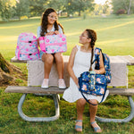 Wildkin Kids ECO rPET Insulated Lunch Box – Keeps Food Hot or Cold, Easy-Clean Lining, Mesh Pockets & BPA-Free – Boys & Girls, Ideal for School, Travel & Daycare – Wildflower Bloom