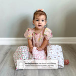 Delta Children Fitted Crib Sheets for Girls and Boys - Crib Sheet for Standard Crib and Toddler Mattresses - 28x52 Inch (Pack of 3), Pink Floral
