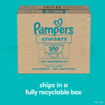 Pampers Diapers - Cruisers 360 - Size 5, 128 Count, Babyproof up to 100% Leakproof Pull-On Diaper