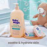 Baby Magic Soothing Hair & Body Wash, Vanilla & Oat, 30 Fl Oz