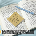 Mr. Pen- Sticky Notes, 3"x3", 12 Pads, 600 Sheets, Autumn Earth, Sticky Notes Bulk, Self-Stick Note Pads, Perfect for Office, School, Home, Study & Organization