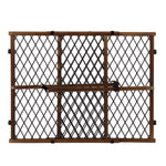Evenflo Position & Lock Baby Gate, Pressure-Mounted, Farmhouse Collection