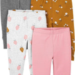 Simple Joys by Carter's Baby Girls' 4-Pack Pants