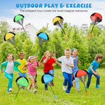 Parachute Toy for Kids, Outdoor Toys Flying Parachute Men, Inside & Outside Toys for or 3 4 5 6 7 8 9 10 11 12 Year Old, Easter Basket Stuffers for Kids Grandkids Ideal 2026 Unique Party Favors