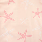 Gerber Baby Girls Toddler Long Sleeve One Piece Rashguard Swimsuit, Pink Starfish, 12 Months
