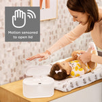 Munchkin® Touch Free Baby Wipe Warmer and 3pk Waterproof Changing Pad Liners