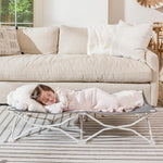 Regalo Portable My Cot®, Award Winning Brand, Toddler Cot, Gray, 48" Long, 24.5" Wide, Toddler Bed