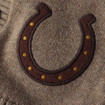 Gymboree,Boys,and Toddler Long Sleeve Cardigan Sweaters,DK Hazelnut Horse,8