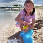 HABA Kids Bubble Bath Whisk 2 Pack - Bath Toys for Sensory Play, Motor Skill Development, Water Play and Bath Time Fun