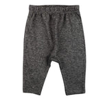 HonestBaby 4-Pack Organic Cotton Cuff-Less Harem Pants, Gray Ombre, Preemie