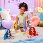 Rainbow High Swim & Style Skyler, Blue 11" Fashion Doll with Shimmery Wrap to Style 10+ Ways, Removable Swimsuit, Sandals, Fun Play Accessories, Great Toy Gift for Girls Kids Ages 4-12 Years