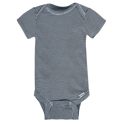 Gerber Baby Boy's 8-Pack Short Sleeve Onesies Bodysuits, Bear, Preemie