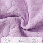 Kucnuzki Baby Girl Fall Winter Clothes Purple Crewneck Sweatshirt Plain Long Sleeve Shirts Cute Tops Baby Pants 12 18 Months Girl Clothes Toddler Outfit