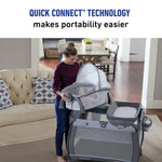 Graco Pack 'n Play Quick Connect Portable Bassinet Playard