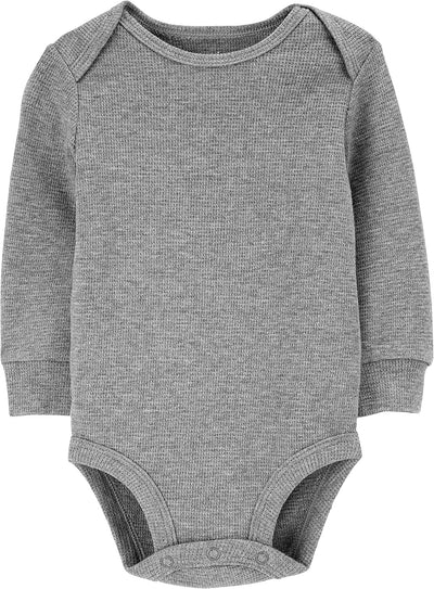 Simple Joys by Carter's Baby 4-Pack Long-Sleeve Thermal Bodysuit