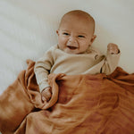 Little Unicorn Deluxe Muslin Swaddle Blanket | Rayon made from Bamboo | 47" x 47" | Unisex