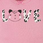 Gerber Baby Girl's 8-Pack Short Sleeve Onesies Bodysuits, Leopard Pink, 3-6 Months