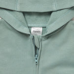 Hanes Baby Pure Comfort Organic Hoodie, French Terry Full-Zip Hooded Sweatshirt, Infant Boys & Girls, Green