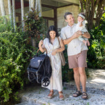 Joie Nutmeg Compact Stroller – Lightweight and Compact Stroller with One-Hand Fold (Thunder)