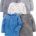 Simple Joys by Carter's Unisex Babies' Long-Sleeve Bodysuit