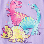 The Children's Place,Baby Girls,and Toddler Animal Short Sleeve Graphic T-Shirts,Multipacks,Be Kind Animals 4-Pack,2 Years