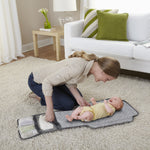Graco Pack and Play Change 'n Carry Playard | Includes Portable Changing Pad, Manor, 40x28.5x29 Inch (Pack of 1)