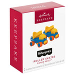 Hallmark Keepsake Mini Christmas Ornaments 2024, Fisher-Price Roller Skates, Set of 2, Gifts for Kids