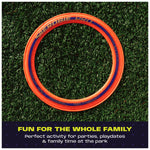 Aerobie Pro Ring Outdoor Flying Disc, Flying Ring for Kids Parties and Backyard Games, Teen Boys Gift Ideas, Kids Toys for Ages 5 & Up, Orange, 14