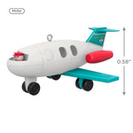 Hallmark Keepsake 0.58" Miniature Christmas Ornament 2023, Fisher-Price Fun Jet Mini, Gifts for Kids